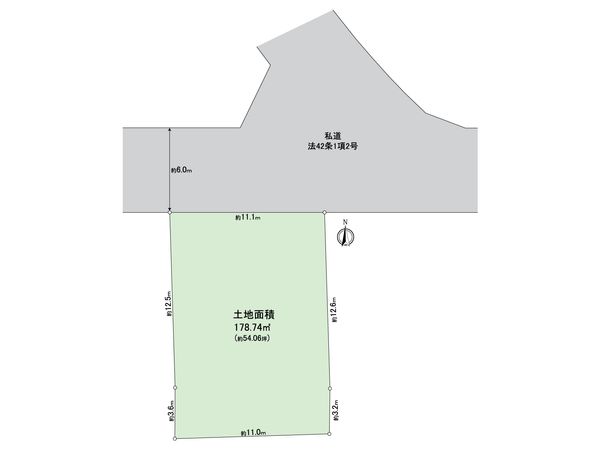 八王子市館町 土地 31区画 区画図