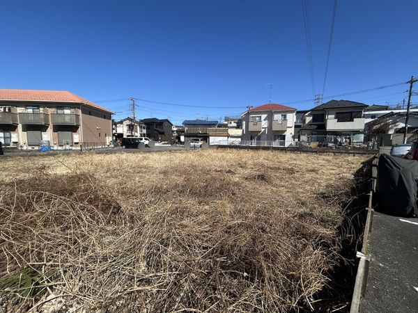 日野市西平山5丁目 土地 前面道路含む外観