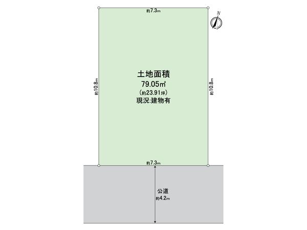 日野市日野台2丁目 土地 区画図 日野市日野台2丁目 土地 区画図