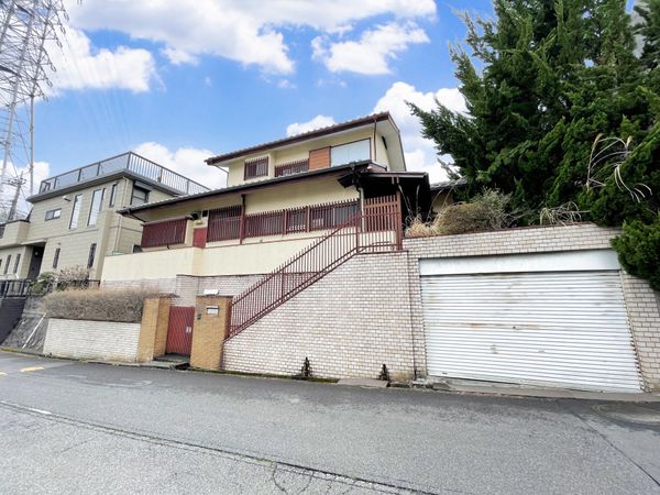 日野市平山3丁目 土地 前面道路含む外観 日野市平山3丁目 土地 前面道路含む外観