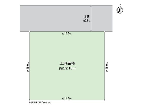 日野市平山3丁目 土地 区画図 日野市平山3丁目 土地 区画図