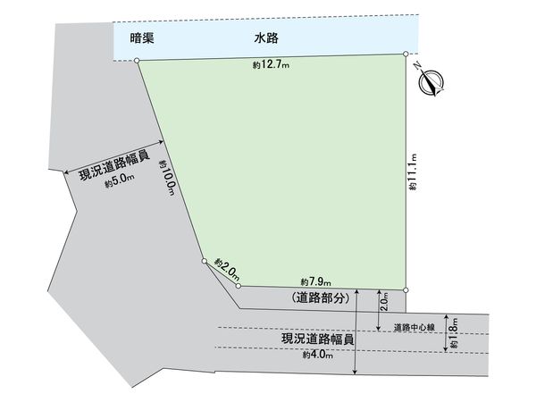 八王子市長房町 土地 区画図 八王子市長房町 土地 区画図
