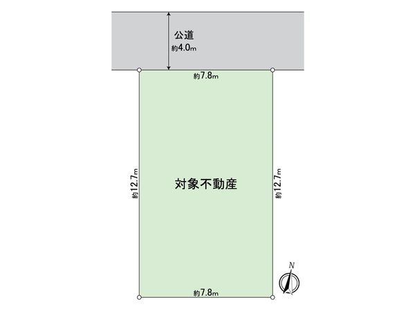 八王子市川口町 土地 区画図 八王子市川口町 土地 区画図