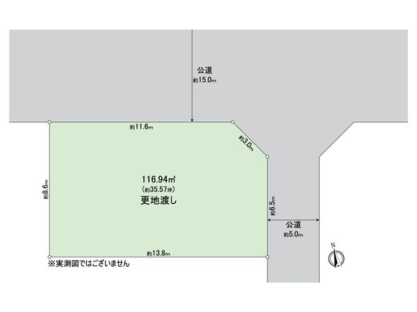 八王子市上野町 土地 区画図 八王子市上野町 土地 区画図