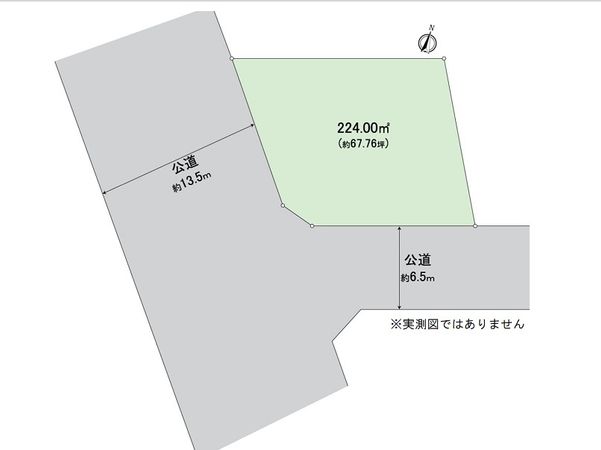 八王子市台町3丁目 土地 区画図 区画図