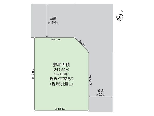 八王子市南陽台2丁目 土地 区画図 八王子市南陽台2丁目 土地 区画図