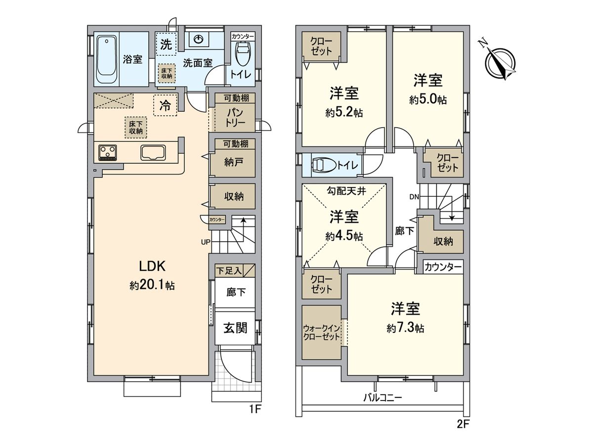 間取図(平面図)