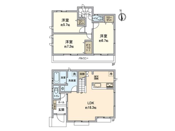 間取図(平面図)