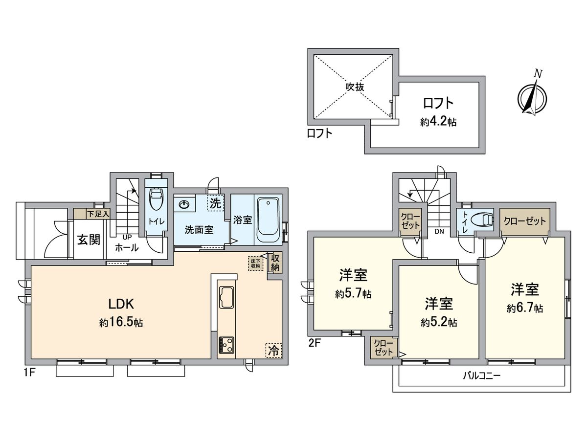 間取図(平面図)