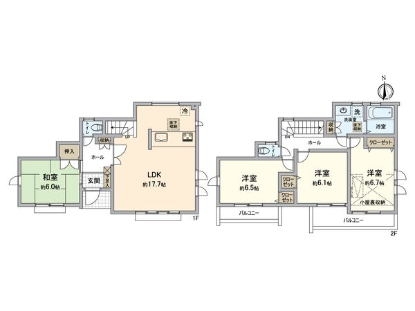間取図(平面図)