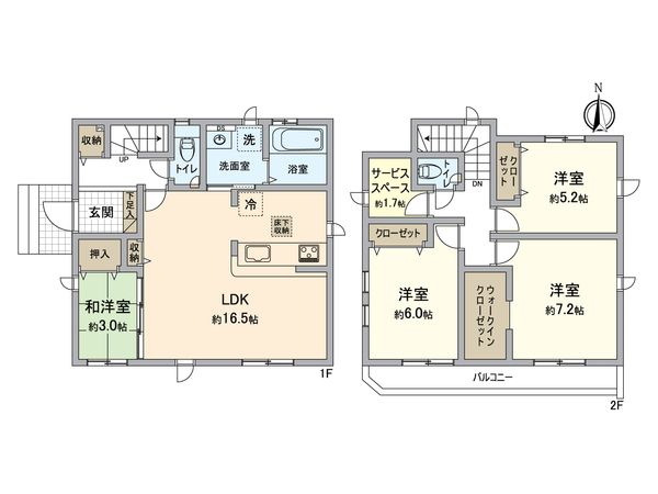 間取図(平面図)