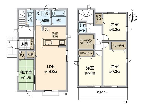 間取図(平面図)