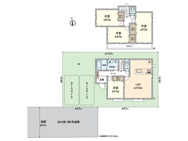八王子市川口町 戸建 間取図(平面図) 八王子市川口町 戸建 間取図(平面図)