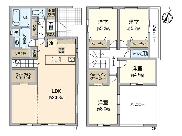 間取図(平面図)