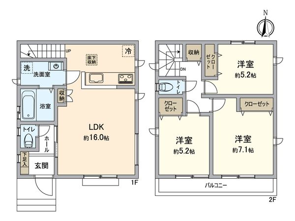 間取図(平面図)