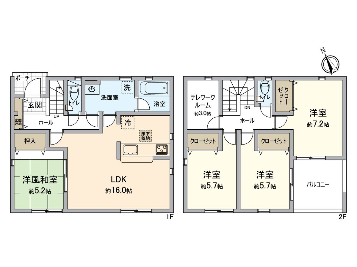 間取図(平面図)