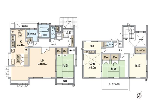 八王子市別所2丁目 戸建 間取図(平面図) 八王子市別所2丁目 戸建 間取図(平面図)