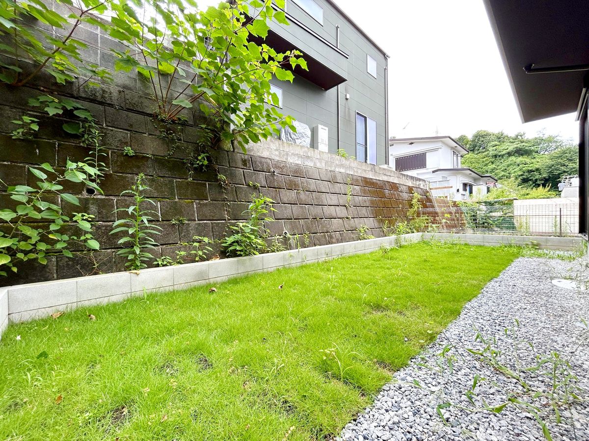 八王子市長沼町 新築戸建 庭 庭