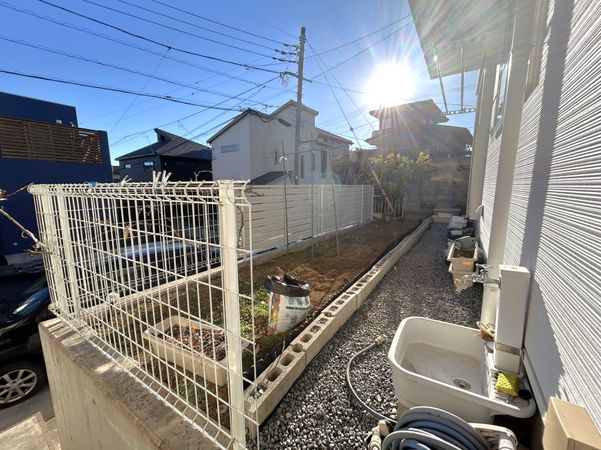 八王子市長房町 戸建 庭