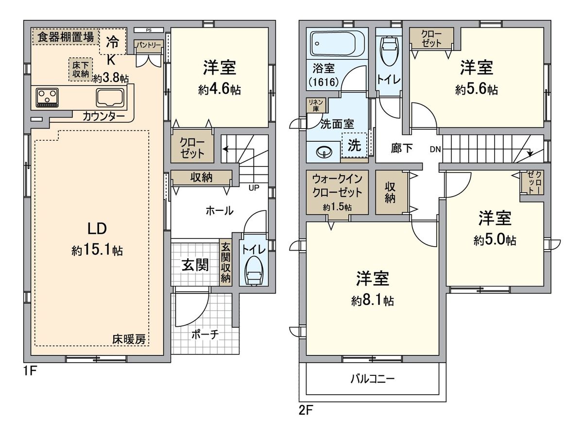 間取図(平面図)