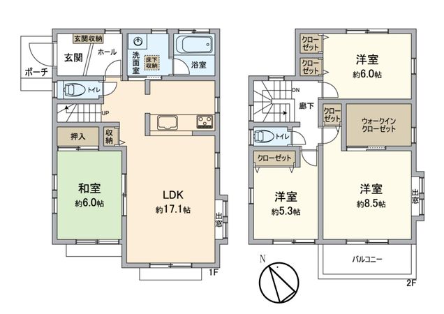 間取図(平面図)