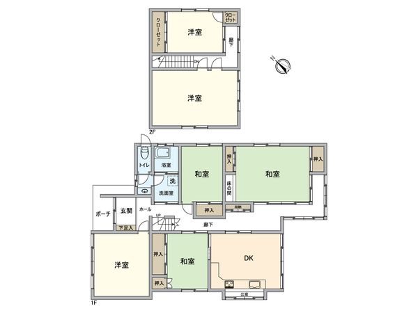 日野市東豊田3丁目 戸建 間取図(平面図) 日野市東豊田3丁目 戸建 間取図(平面図)