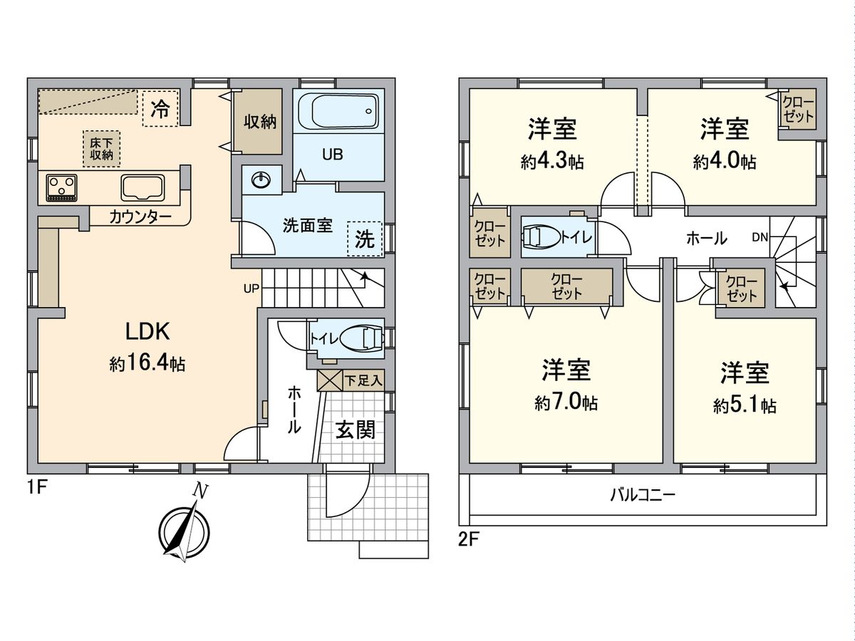 間取図(平面図)