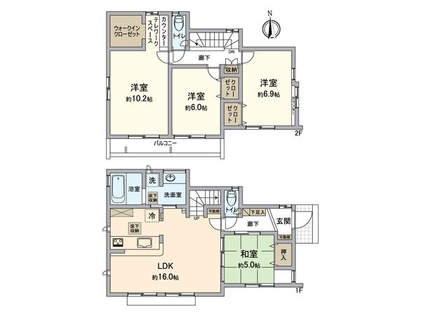 間取図(平面図)