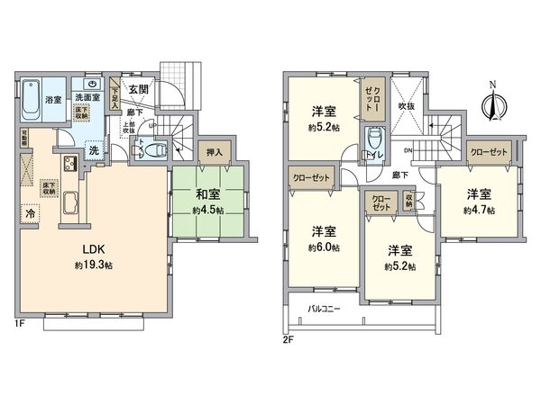 間取図(平面図)