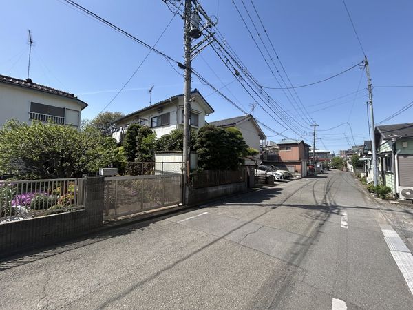 昭島市上川原町3丁目 戸建 前面道路含む外観 前面道路含む外観