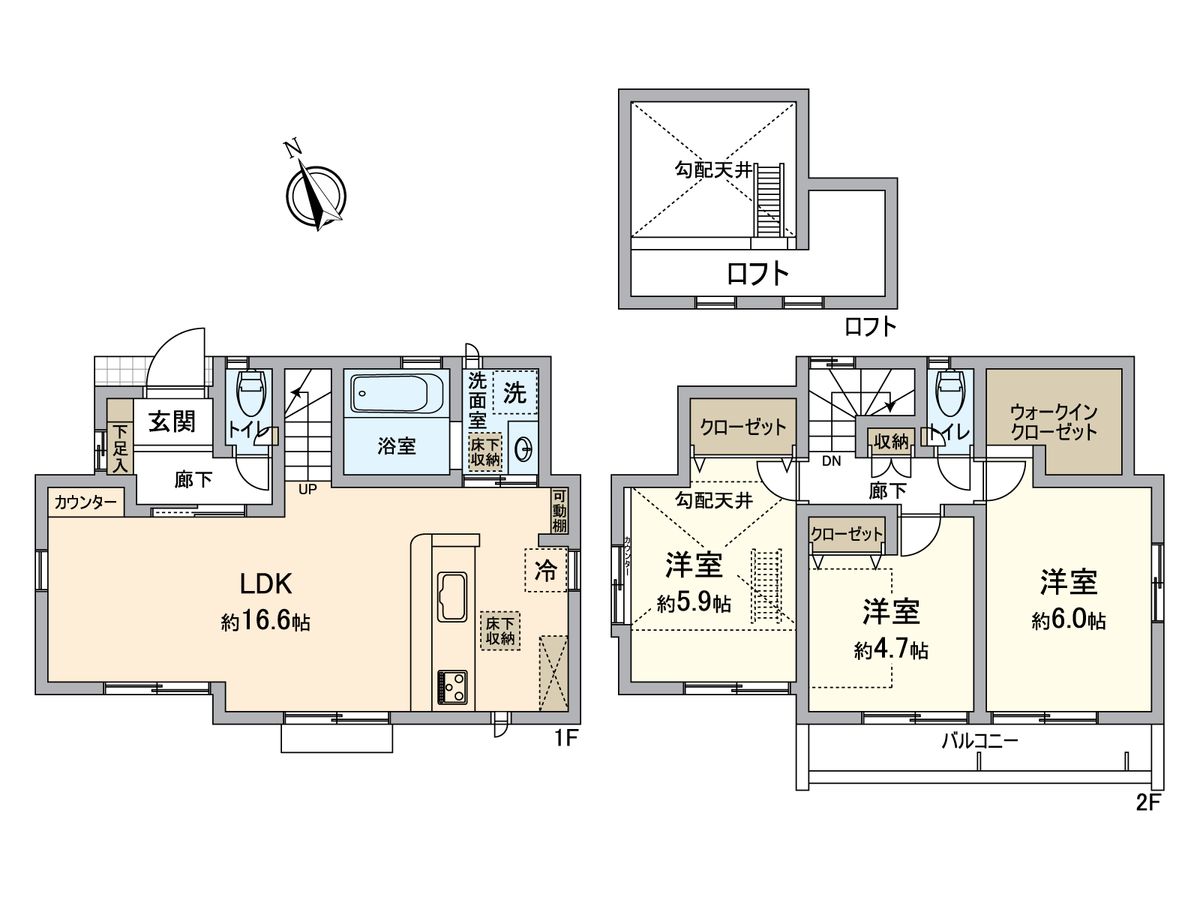 間取図(平面図)