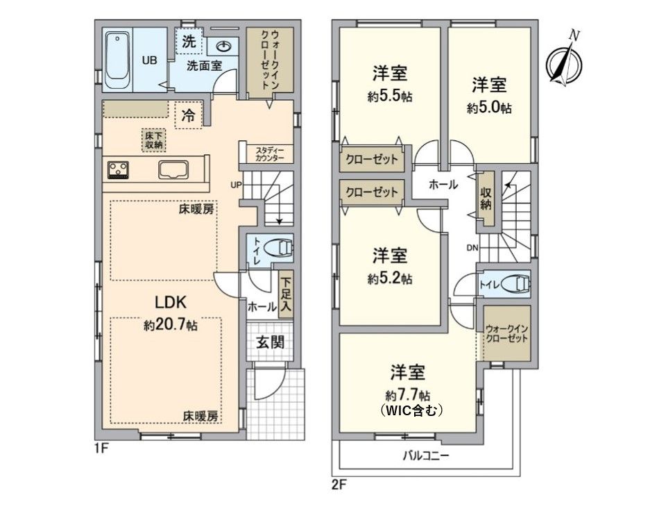 間取図(平面図)