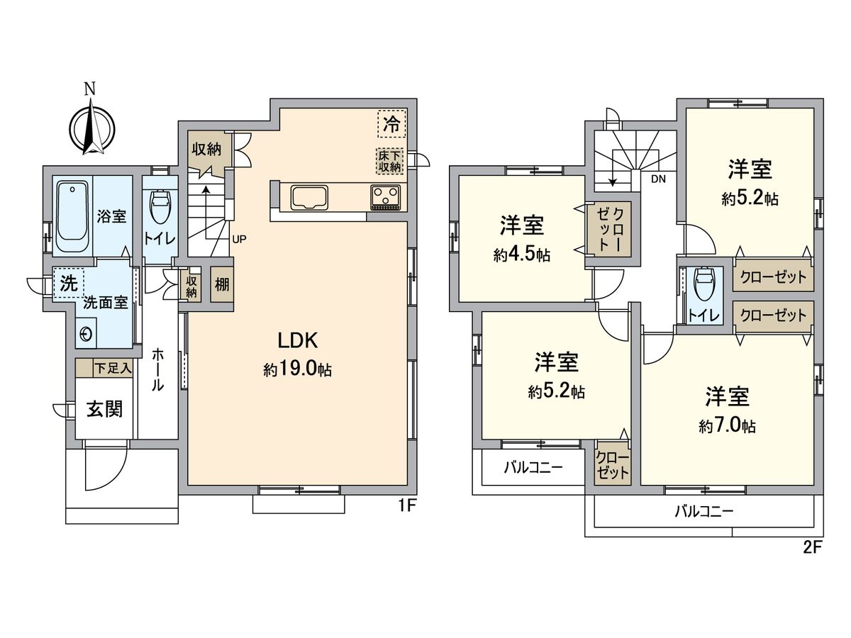 間取図(平面図)