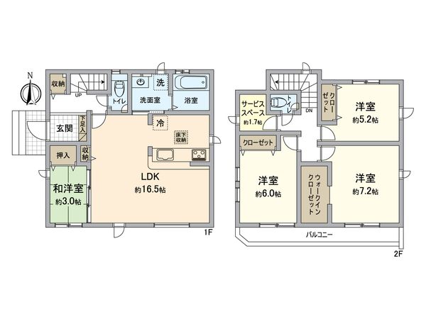 間取図(平面図)