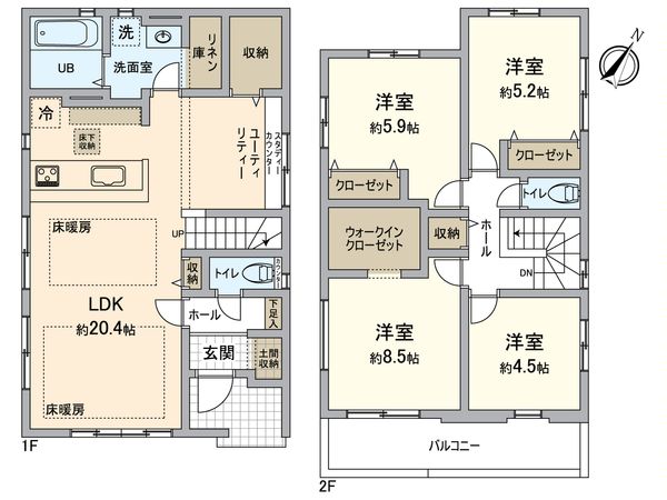 間取図(平面図)