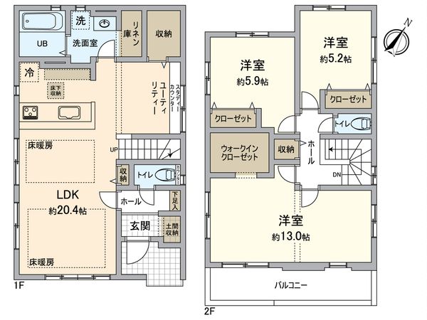 間取図(平面図)