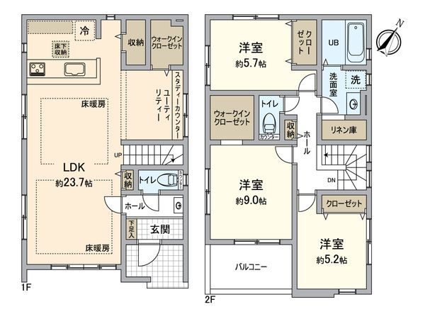間取図(平面図)