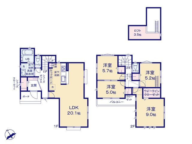 間取図(平面図)