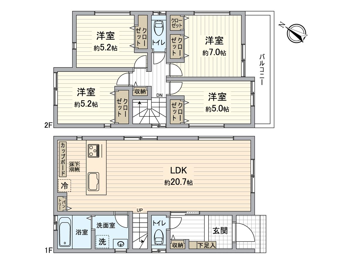 間取図(平面図)