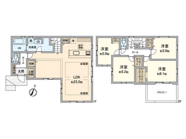 間取図(平面図)