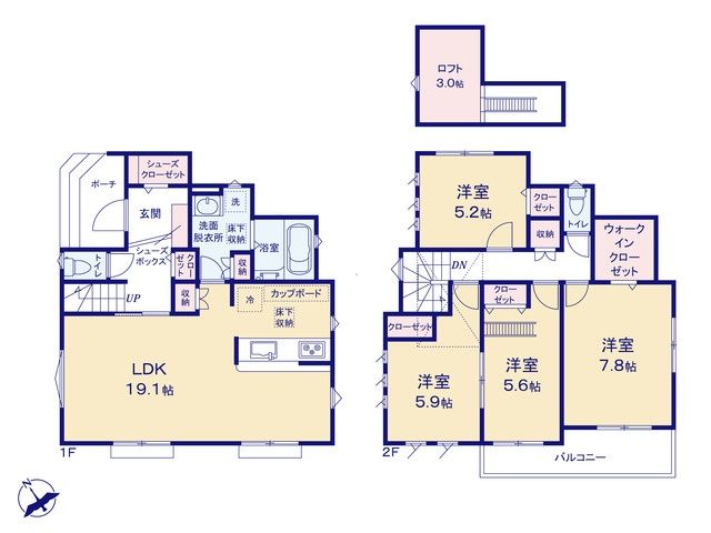 間取図(平面図)