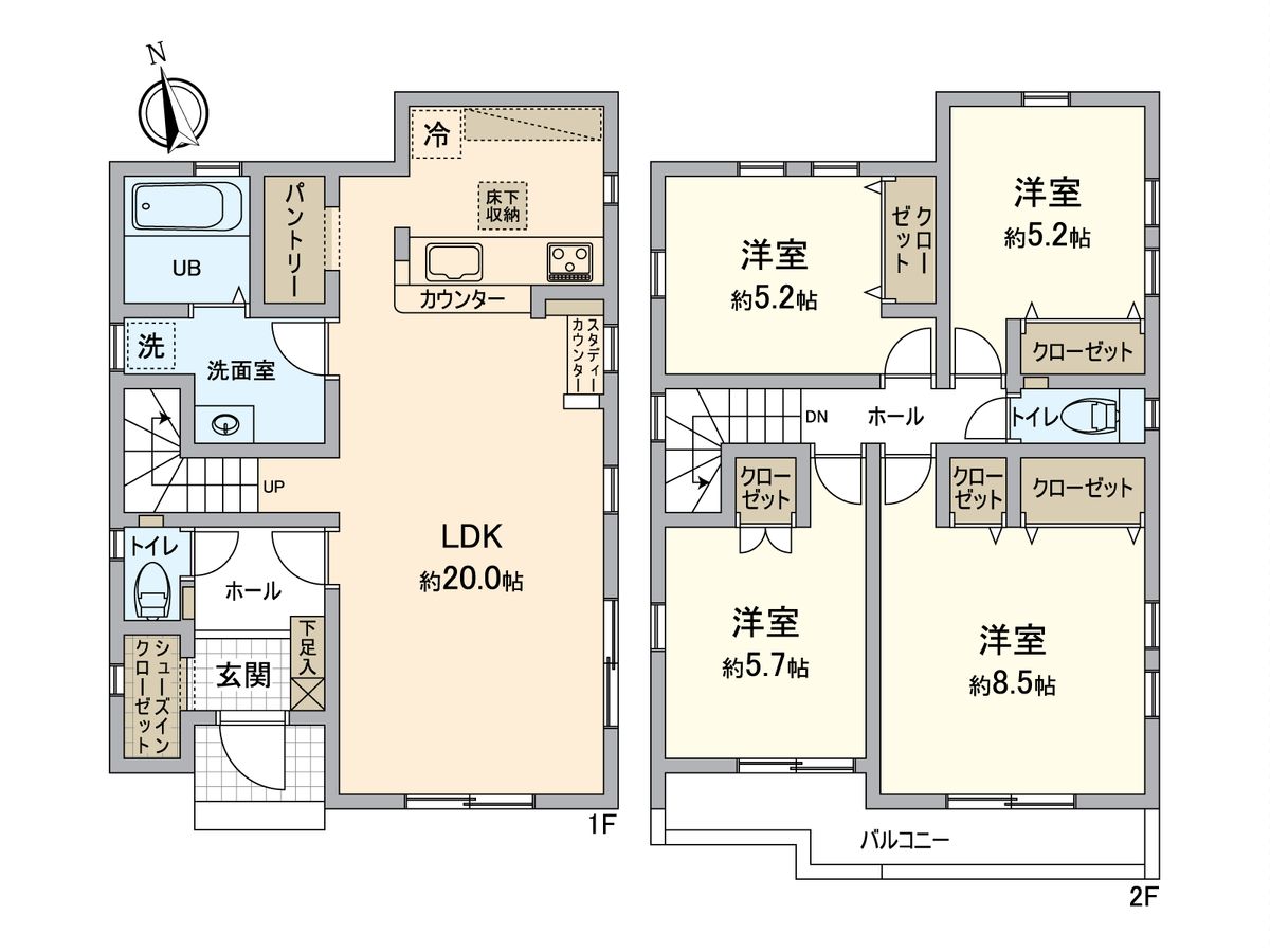 間取図(平面図)