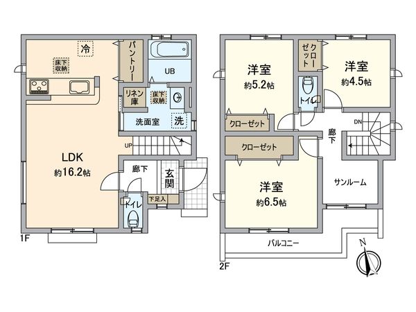 間取図(平面図)