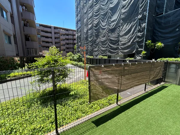 建物が無く、陽当たり良好