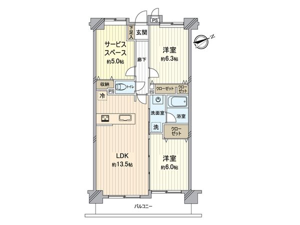 センチュリーめじろ台 間取図(平面図) センチュリーめじろ台 間取図(平面図)