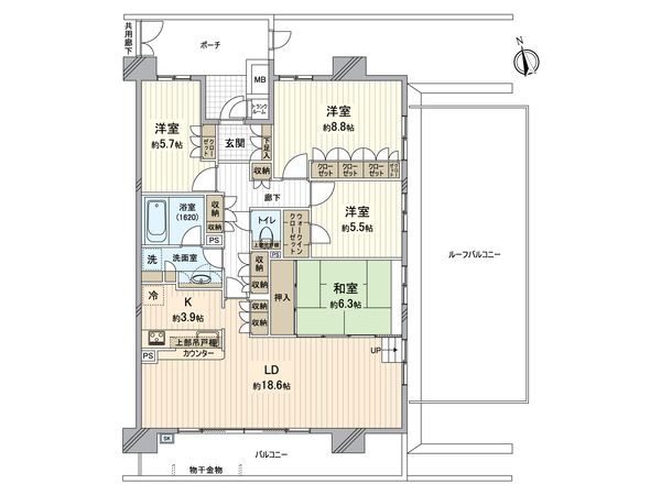 間取図(平面図)