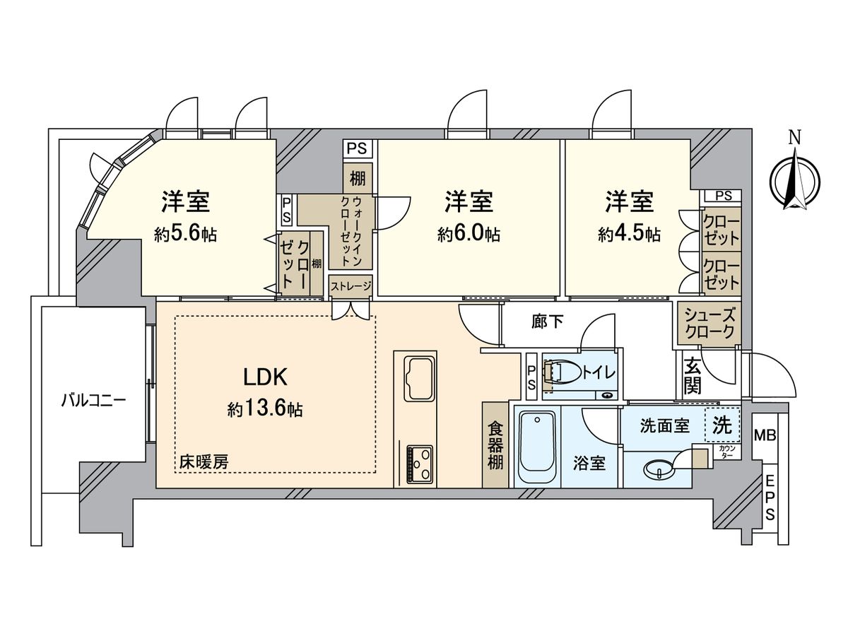 間取図(平面図)
