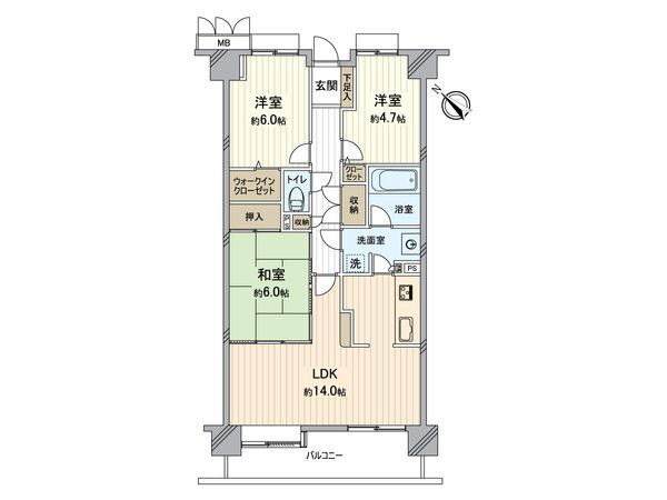 間取図(平面図)