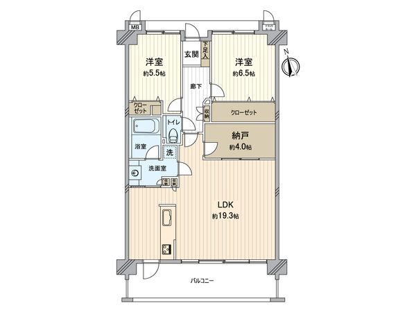 間取図(平面図)