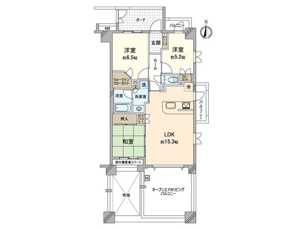 間取図(平面図)